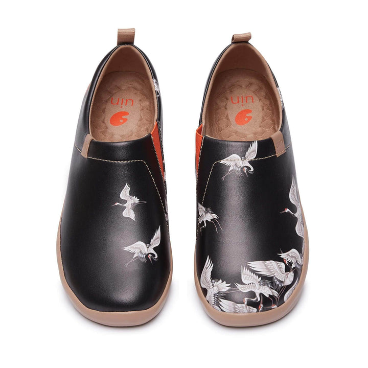 UIN Footwear Men Crane In Dark Men-US Local Delivery Canvas loafers