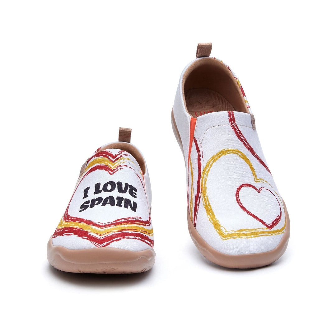 UIN Footwear Men I Love Spain Toledo I Men Canvas loafers