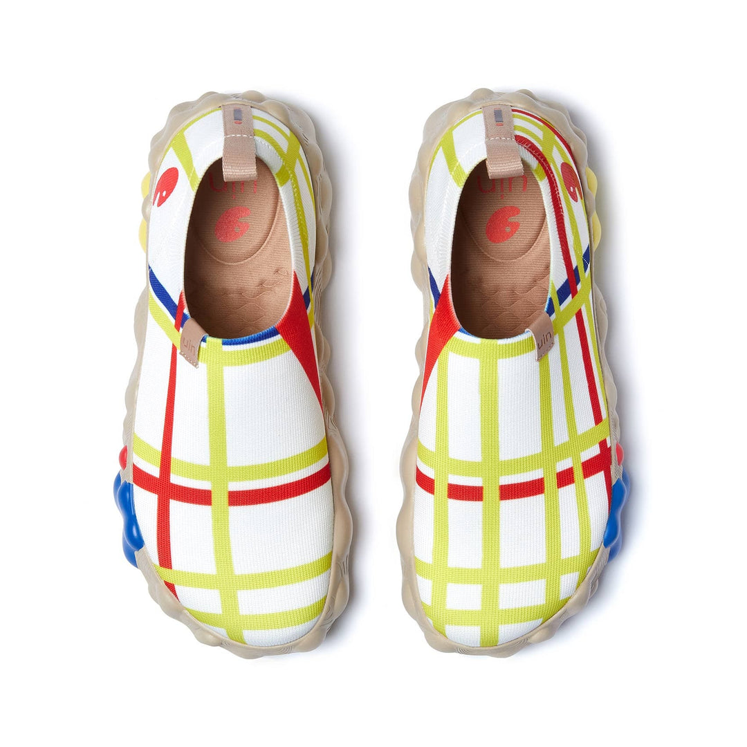 UIN Footwear Men Piet Mondrian New York City 1 Toledo VI Men Canvas loafers