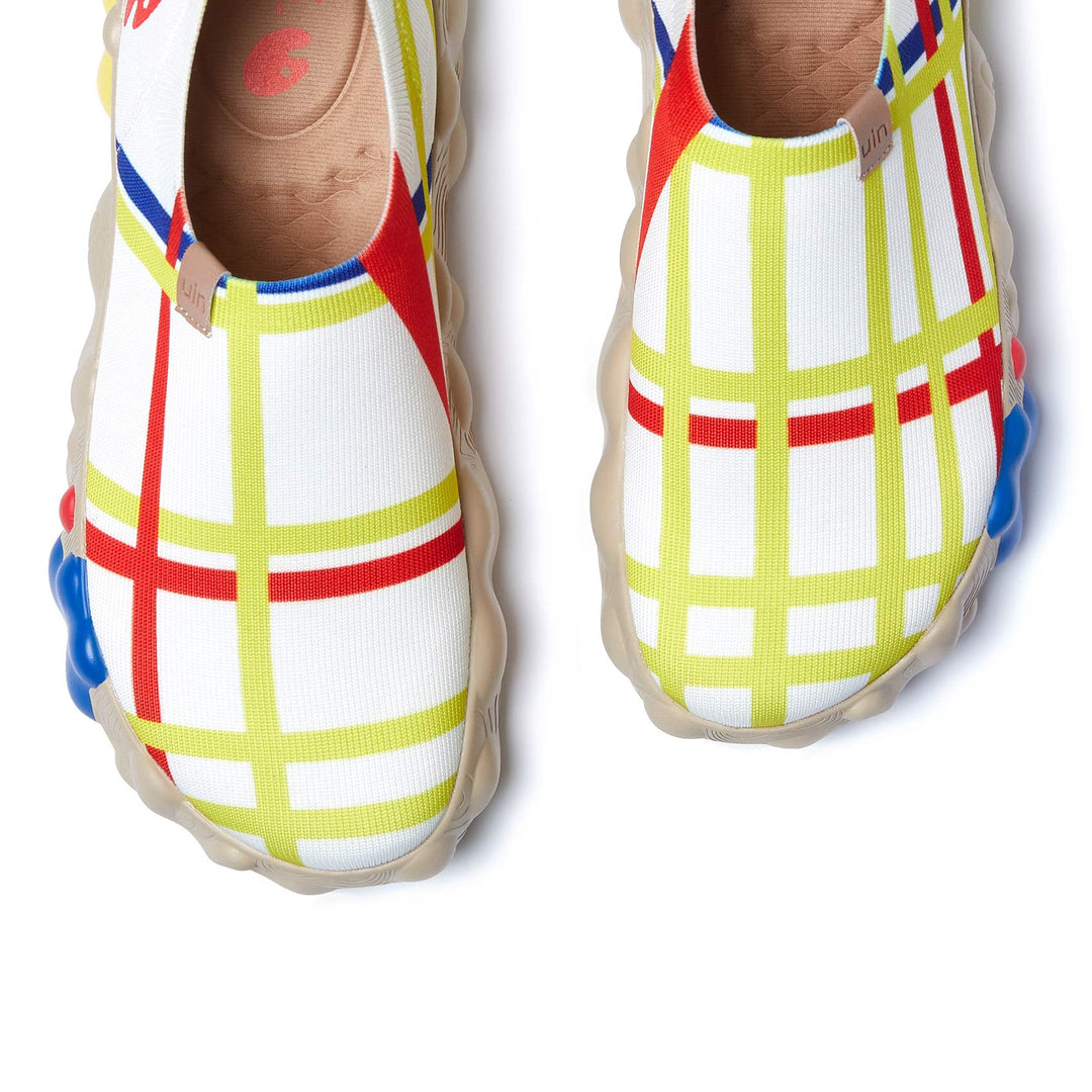 UIN Footwear Men Piet Mondrian New York City 1 Toledo VI Men Canvas loafers