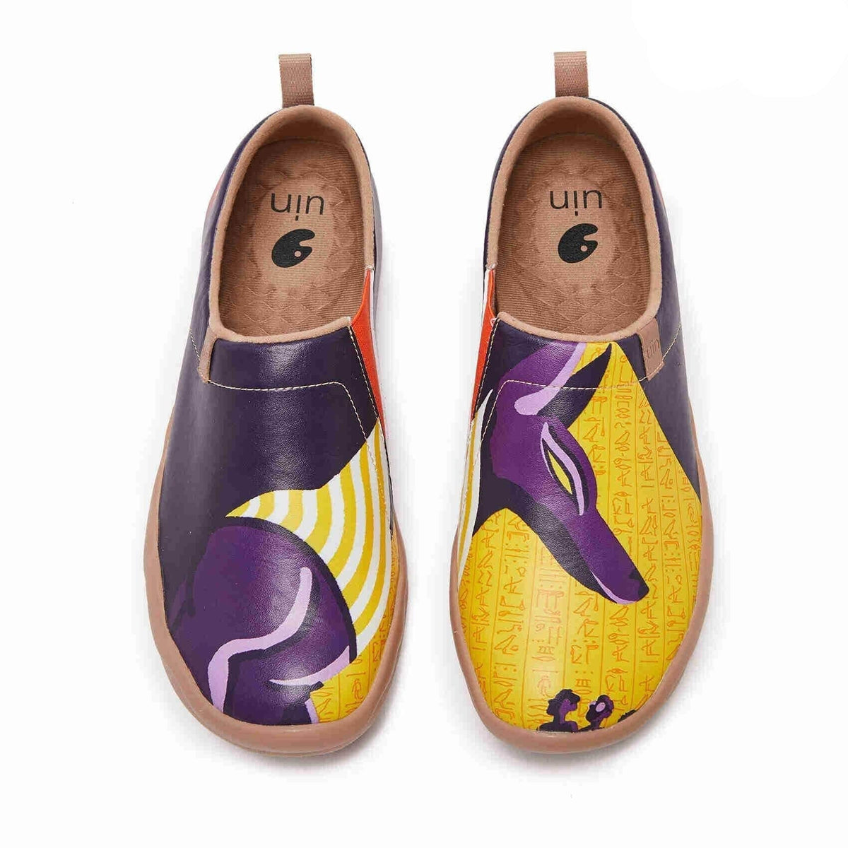 UIN Men\'s Walking Shoes Slip On Loafers (PUZZLE) New No Box UIN Men main image 3