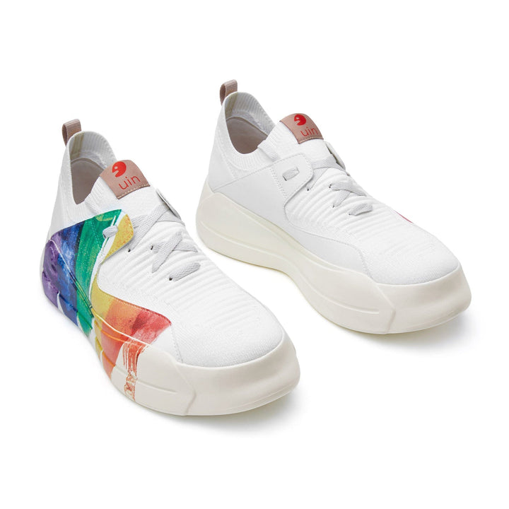 UIN Footwear Men Rainbow Crush Santander II Men Canvas loafers