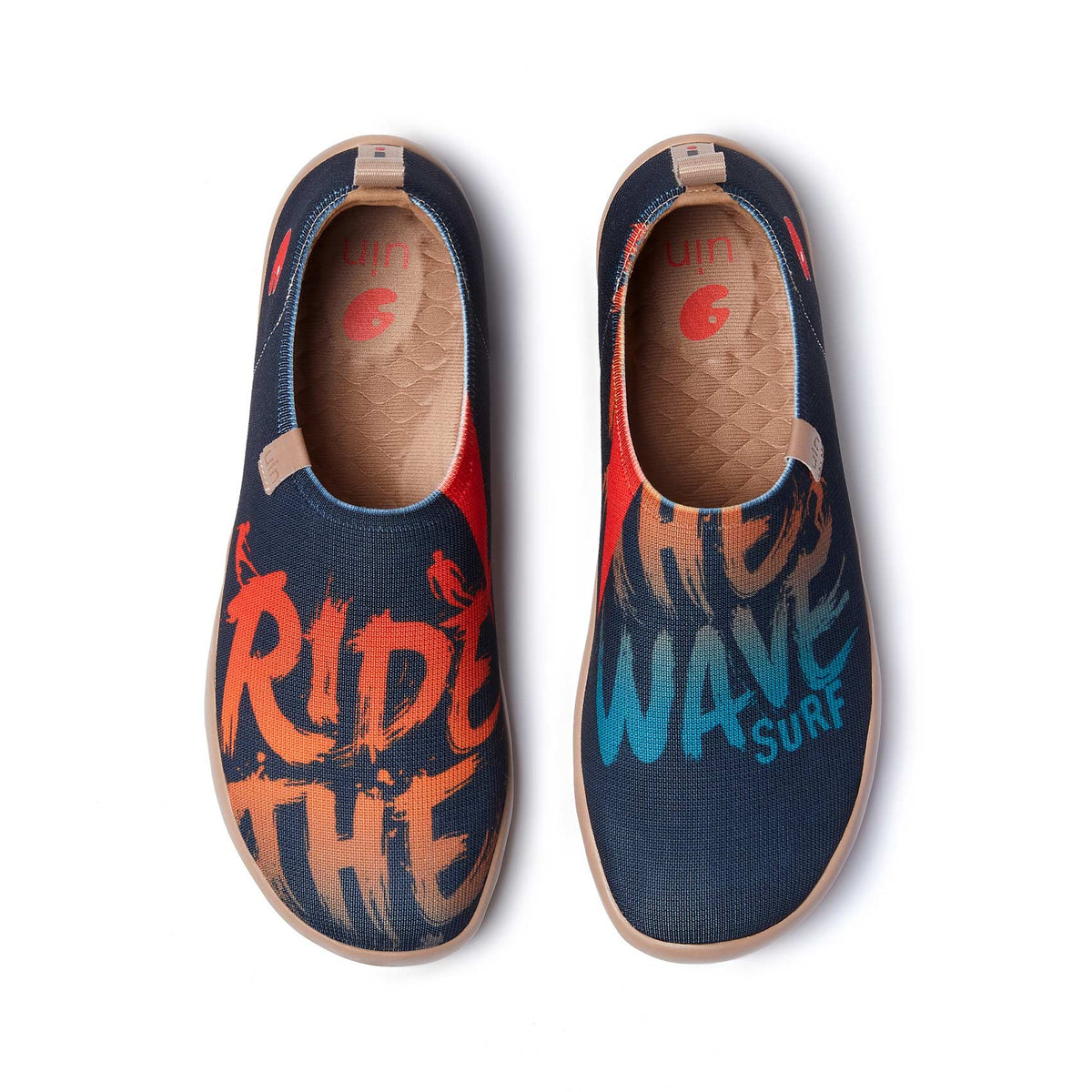 UIN Smiley Night Toledo I canvas slip on shoes Men’s 11 - artsy indie maximalist UIN Men main image 3