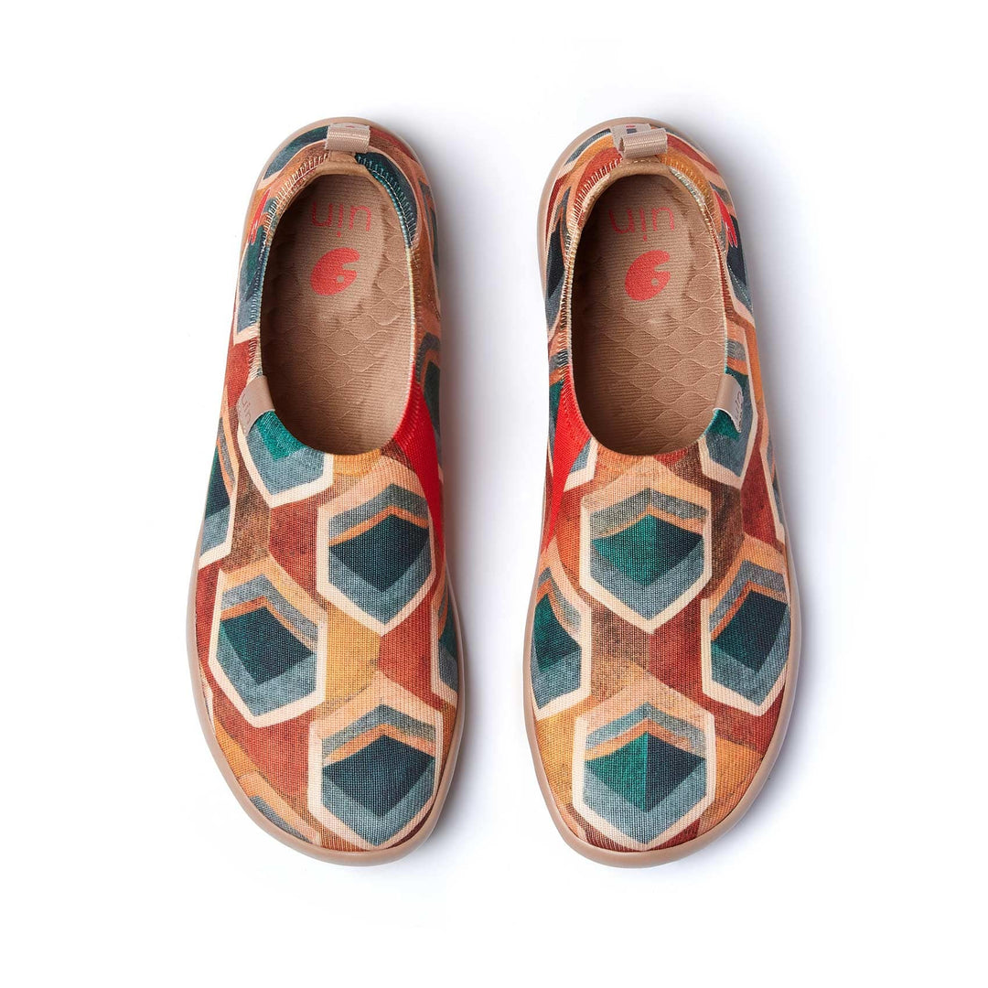 UIN Footwear Men Vintage Tapestry Toledo I Men Canvas loafers