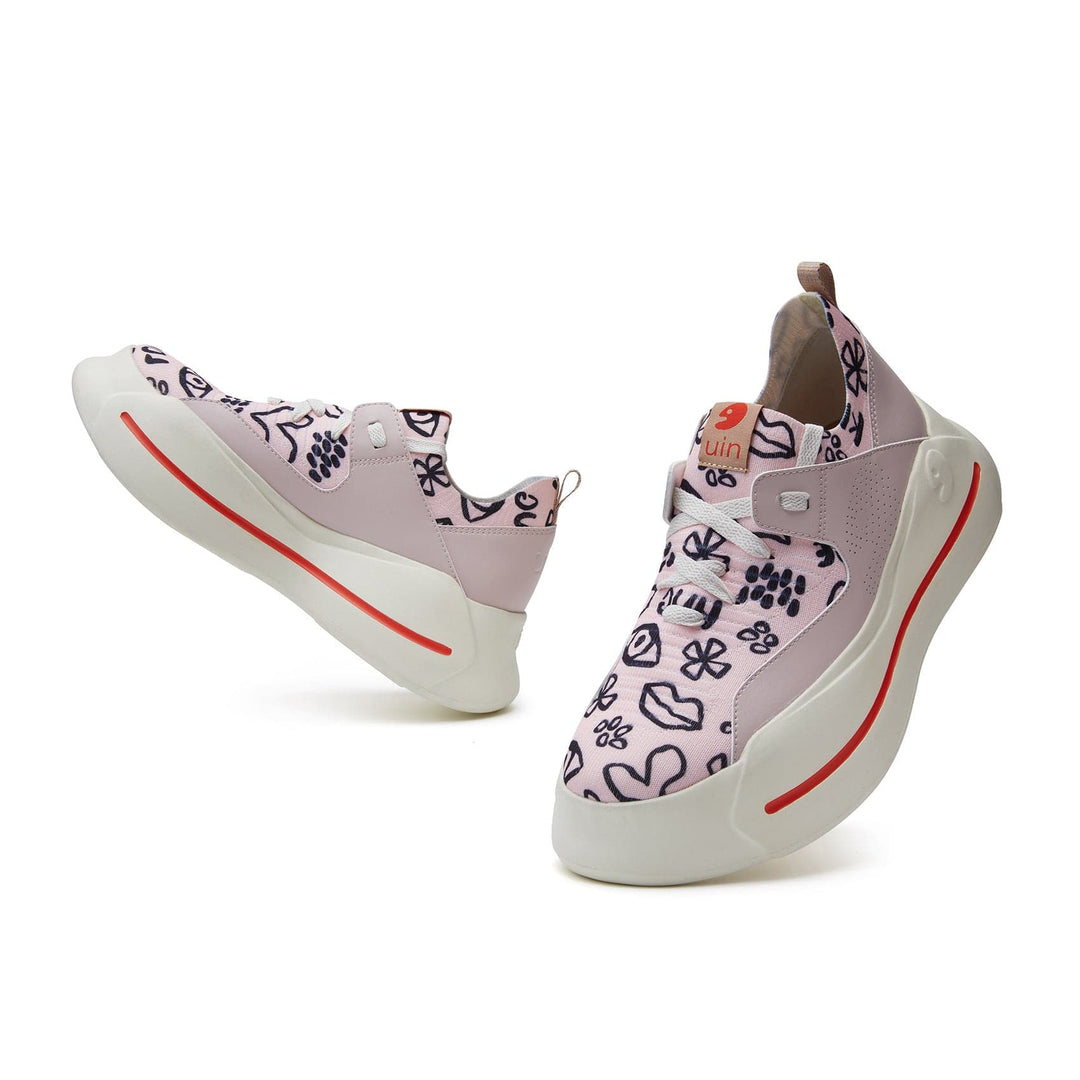 UIN Footwear Women Aftertaste Romance 2 Santander II Women Canvas loafers