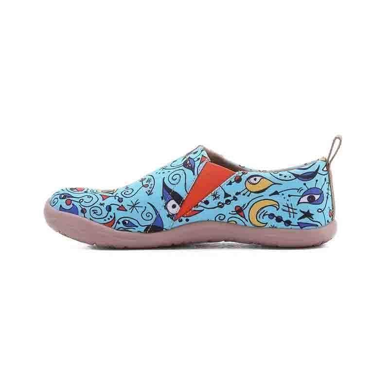 UIN Footwear Women BLUE OCEAN Canvas loafers