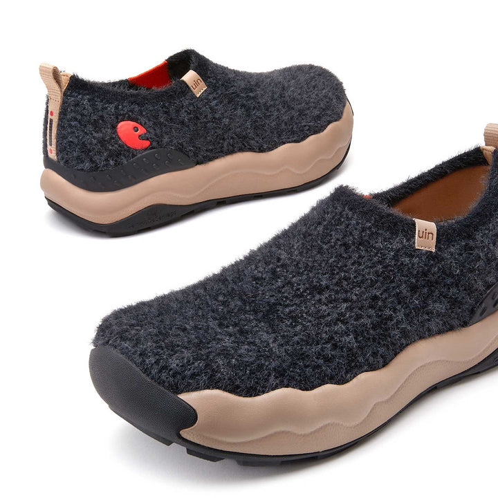 UIN Footwear Women Bouncing Black Toledo XI Women Canvas loafers