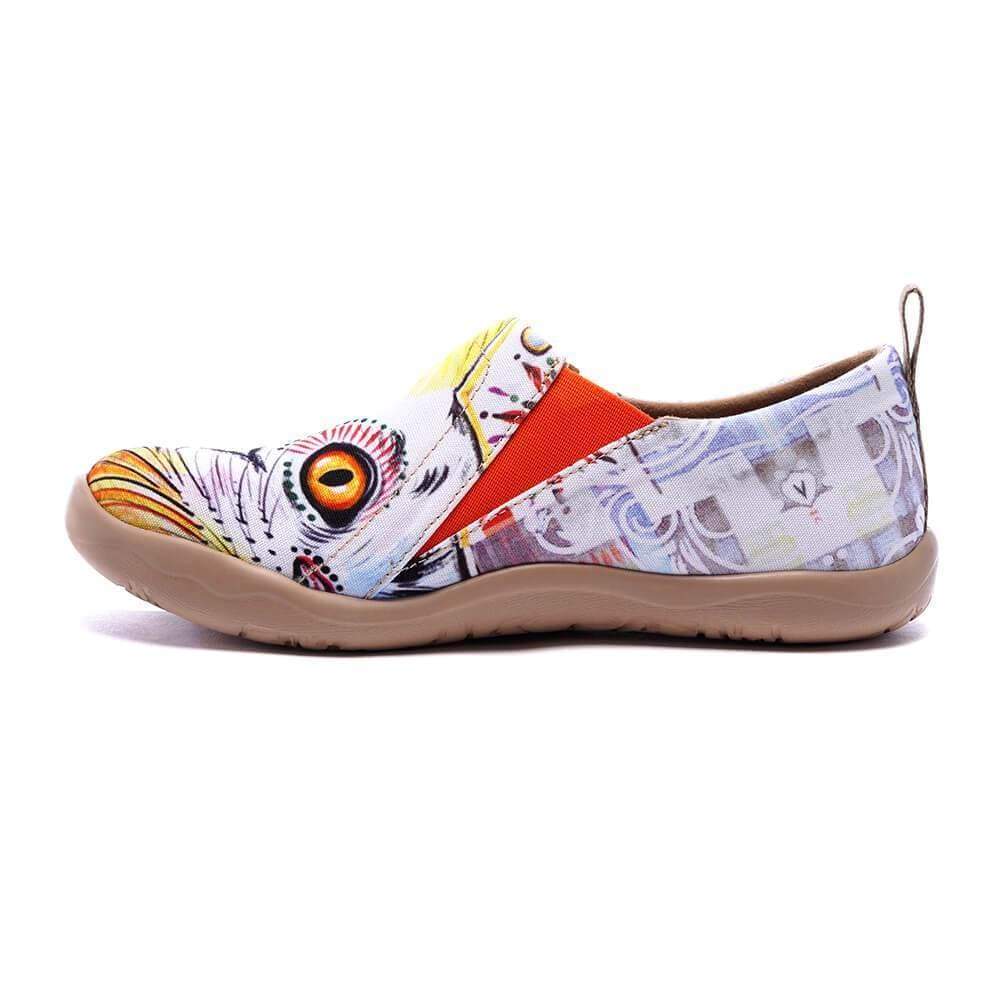 UIN Footwear Women Cheer Up-Canada Local Delivery Canvas loafers