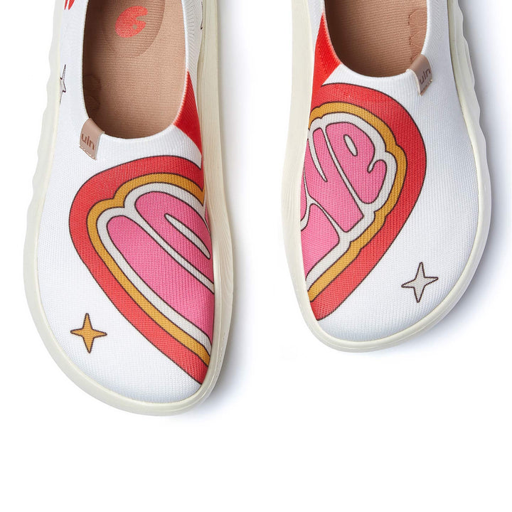 UIN Footwear Women Collision of Love Toledo X Women Canvas loafers
