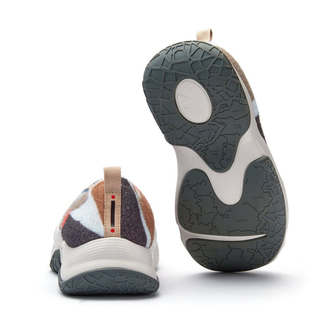 UIN Footwear Women Colored Stone Track Toledo V Women Canvas loafers