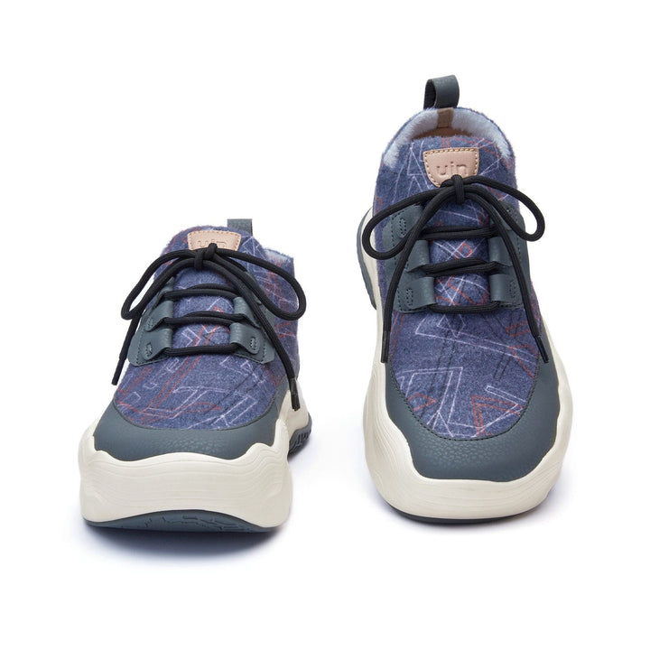 UIN Footwear Women Geometry Light Catalonia V Women Canvas loafers
