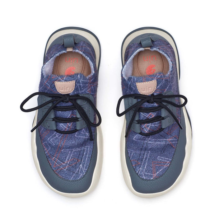 UIN Footwear Women Geometry Light Catalonia V Women Canvas loafers