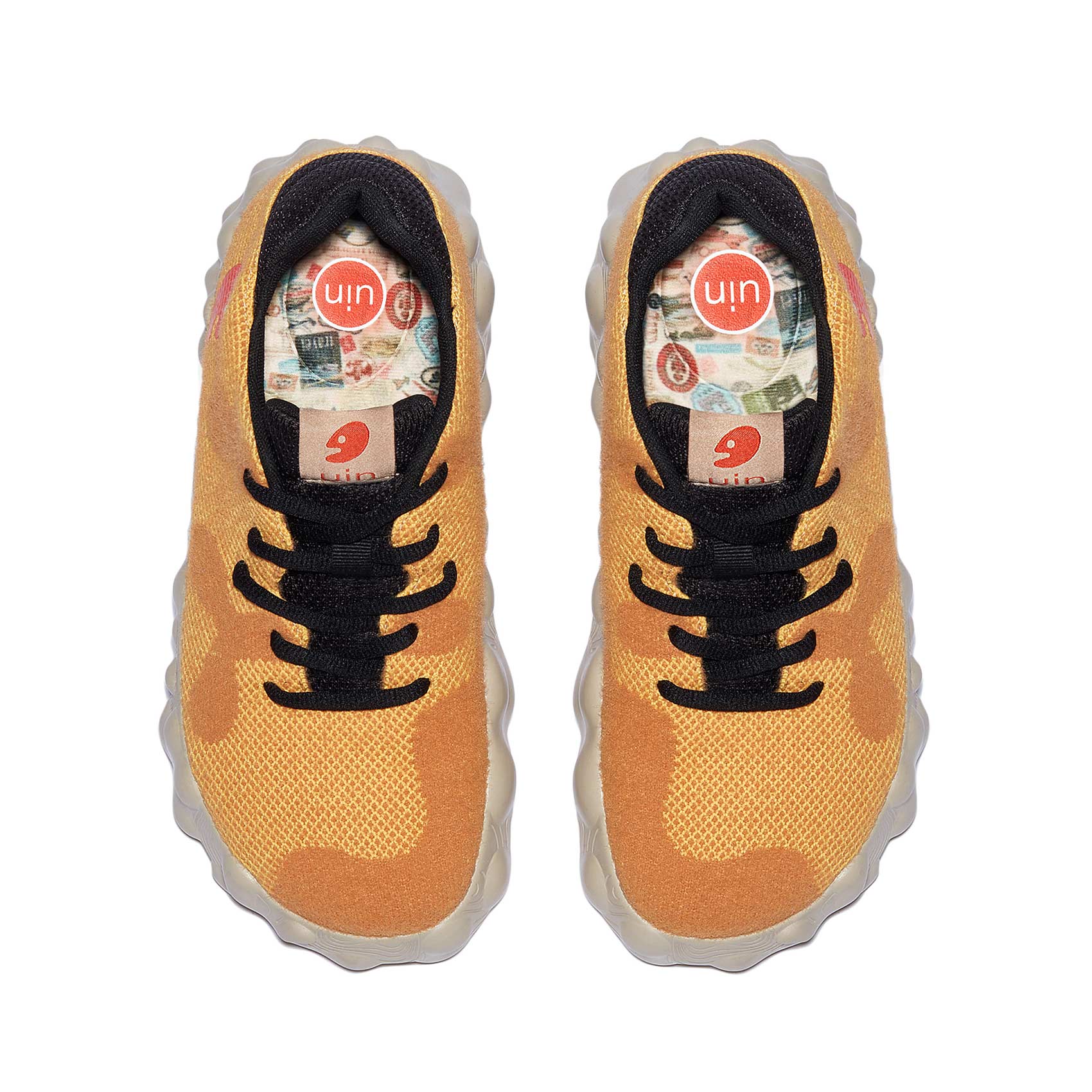 UIN Footwear Women Golden Cream Figueras I Women Canvas loafers