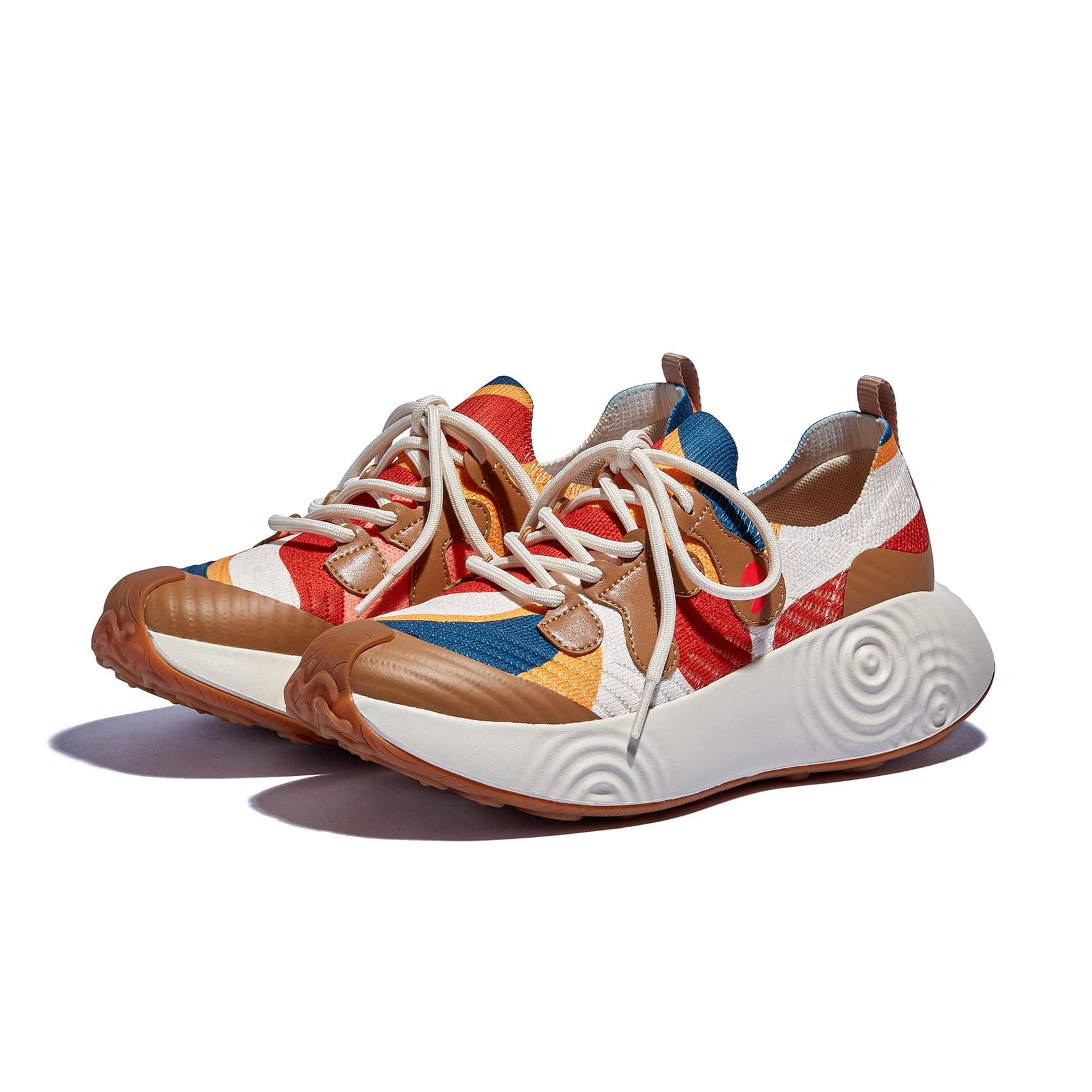 UIN Women's Platform Walking Shoes Casual Comfortable Art Painted