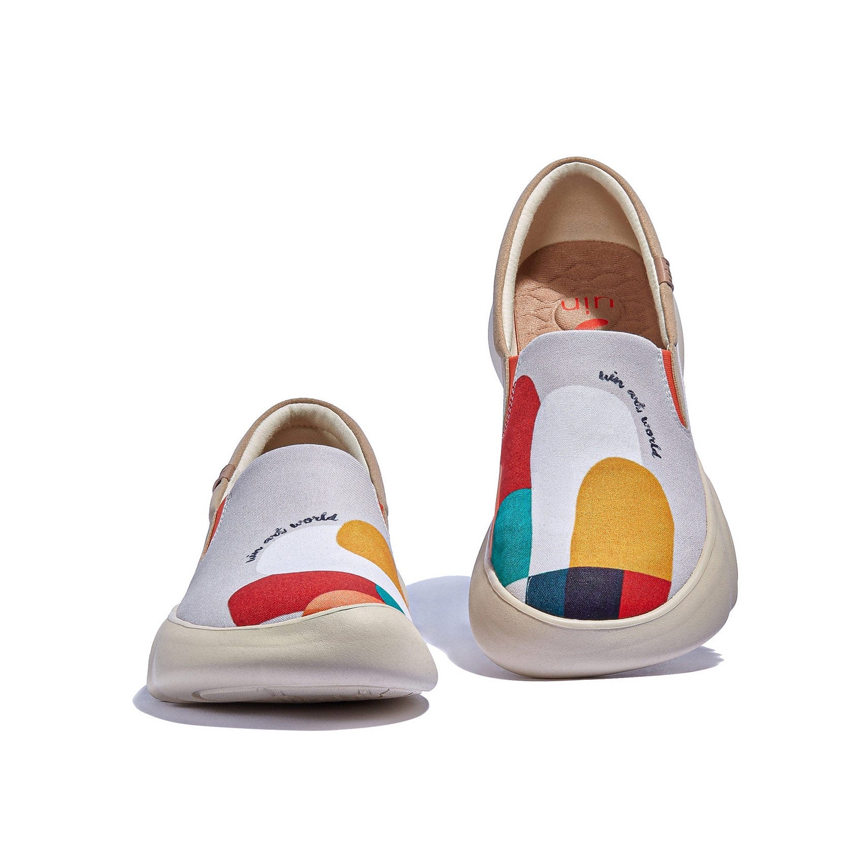 UIN Women's Walking Travel Shoes Casual Slip On Loafers
