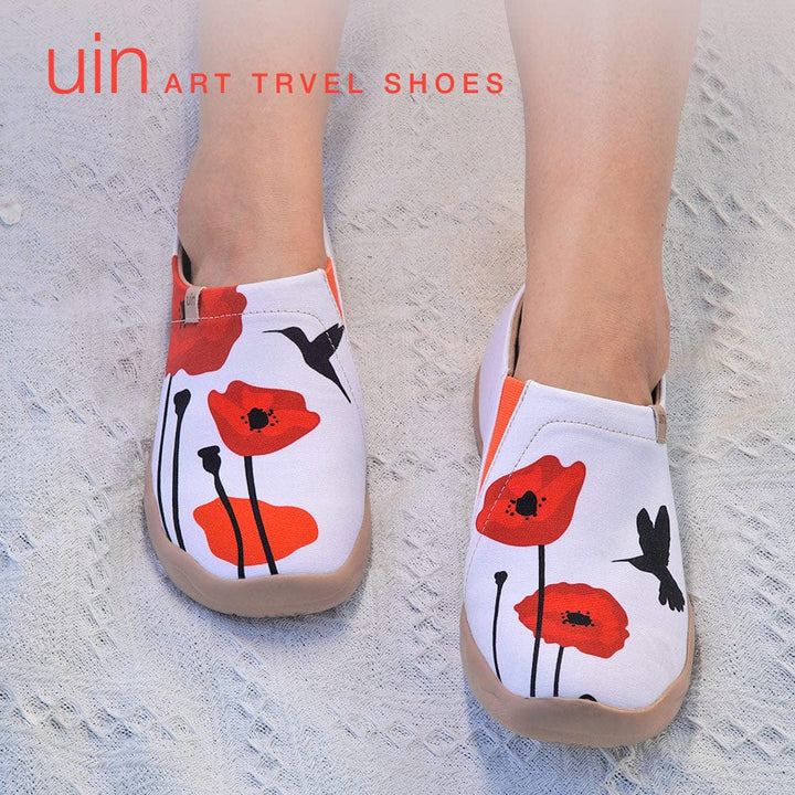 UIN Footwear Women Hummingbird & Poppy Toledo I Women Canvas loafers