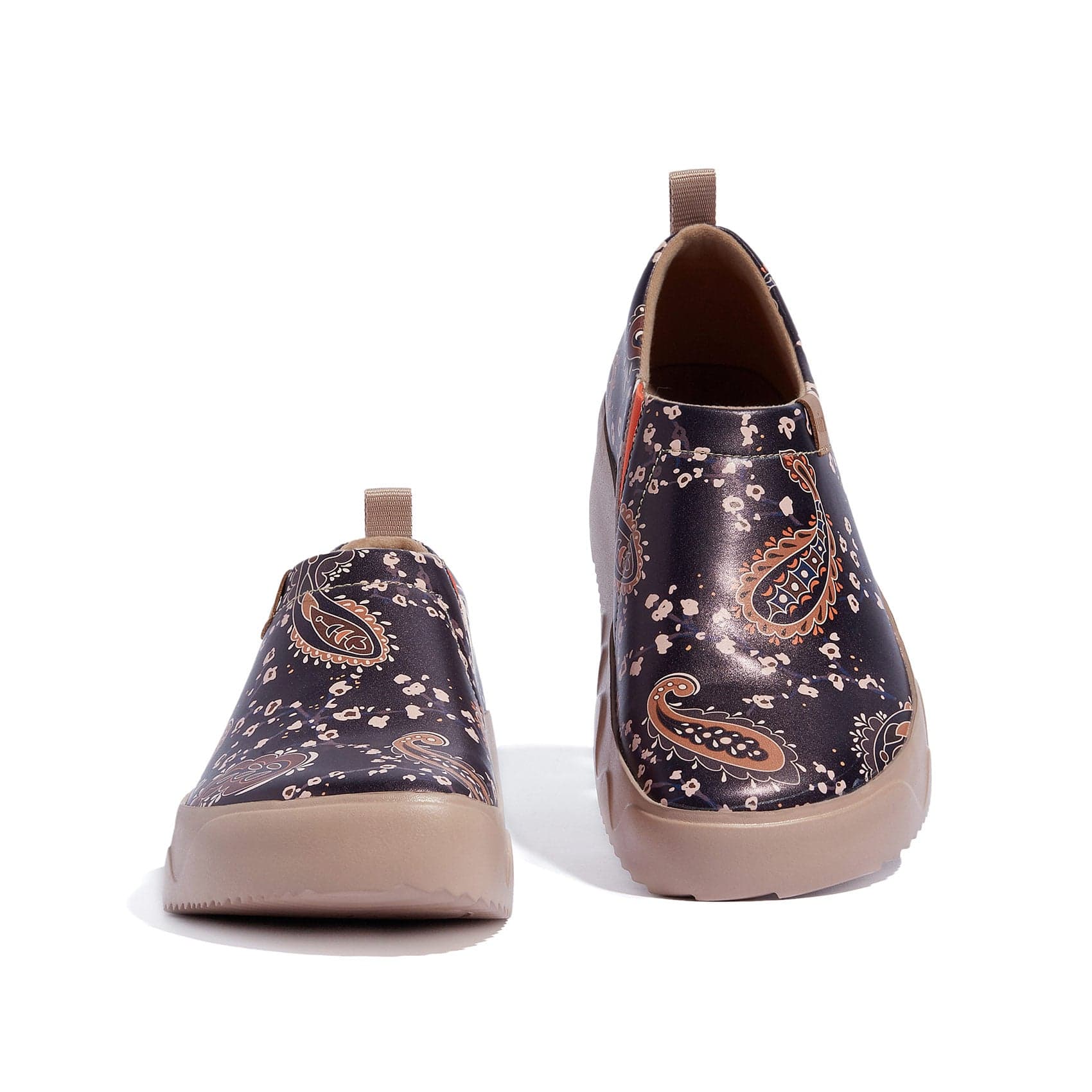 UIN Women's Art Travel Walking Shoes Slip On Casual Lightweight