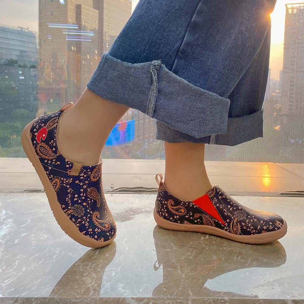 UIN Footwear Women Infinite Vitality Toledo I Women-US Local Delivery Canvas loafers