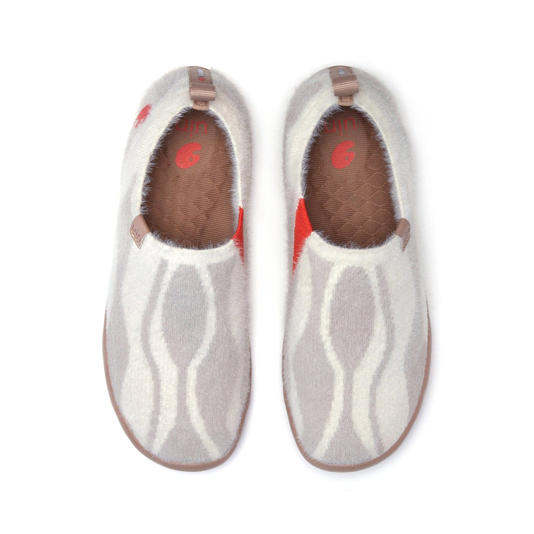 UIN Footwear Women Ivory Toledo I Women Canvas loafers