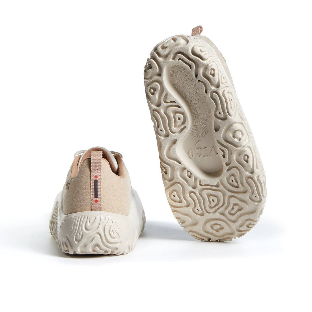 UIN Footwear Women Light Khaki Vigo II Women Canvas loafers