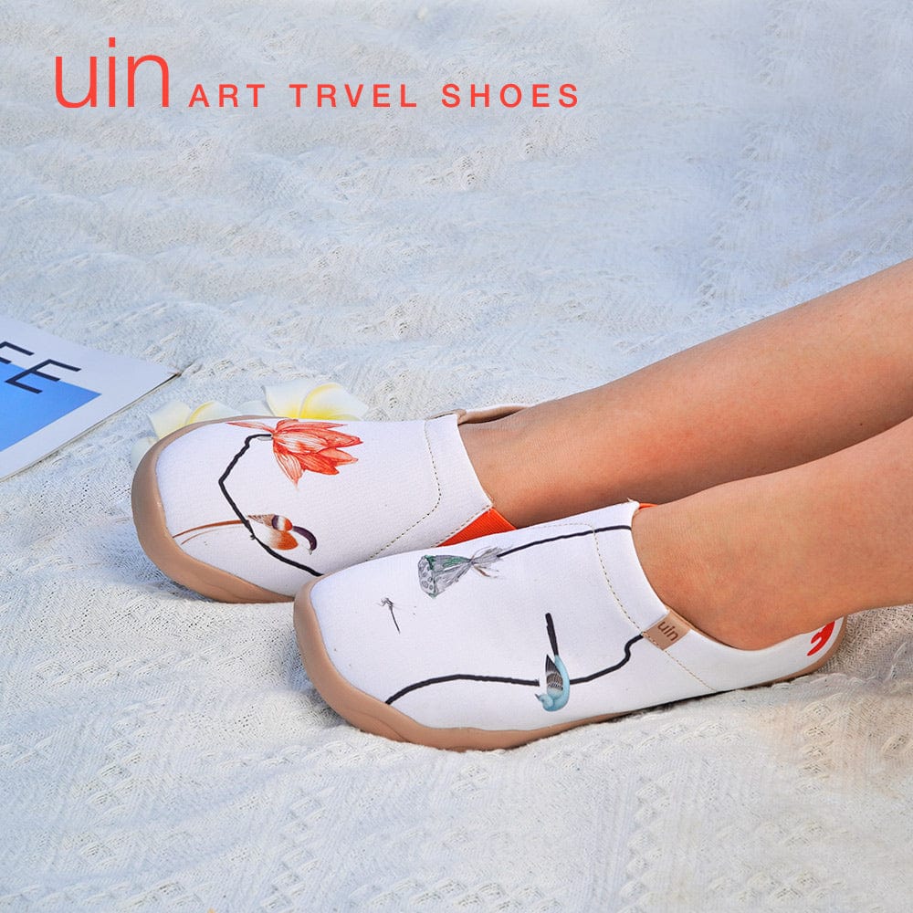 UIN Footwear Women Lotus & Bird Toledo I Women-US Local Delivery Canvas loafers