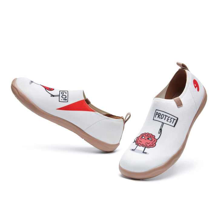 UIN Footwear Women Love Wins Toledo I Women Canvas loafers