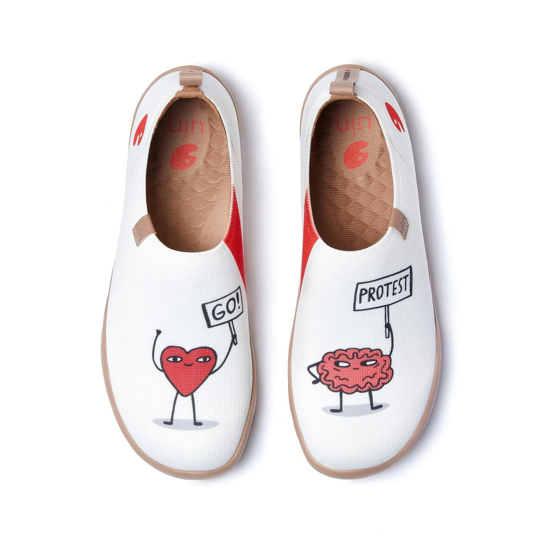 UIN Footwear Women Love Wins Toledo I Women Canvas loafers