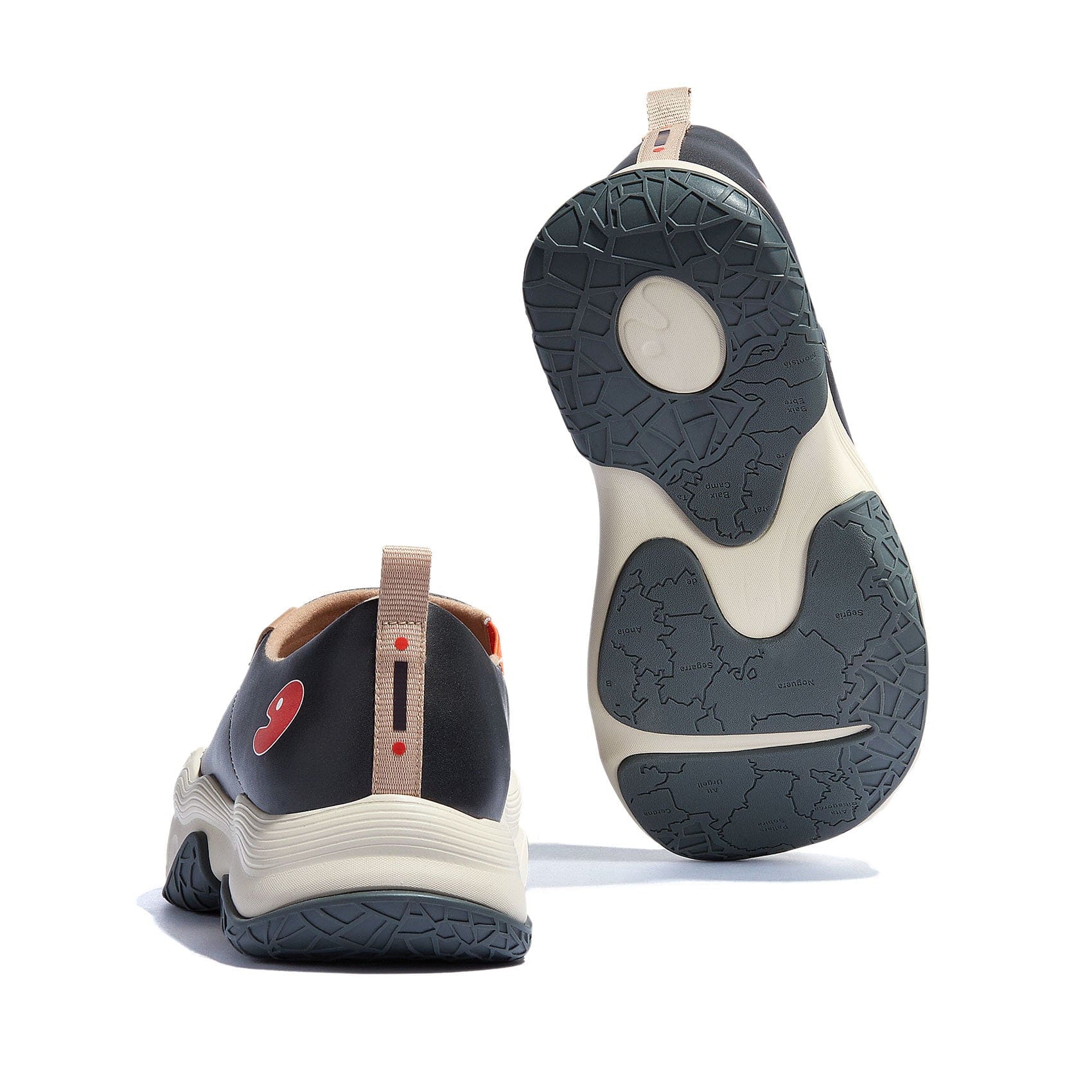 UIN Scarpe Donna Slip-On Viaggio Artistiche - Mocassini Leggeri E Comodi, Modello Toledo Monocromatico