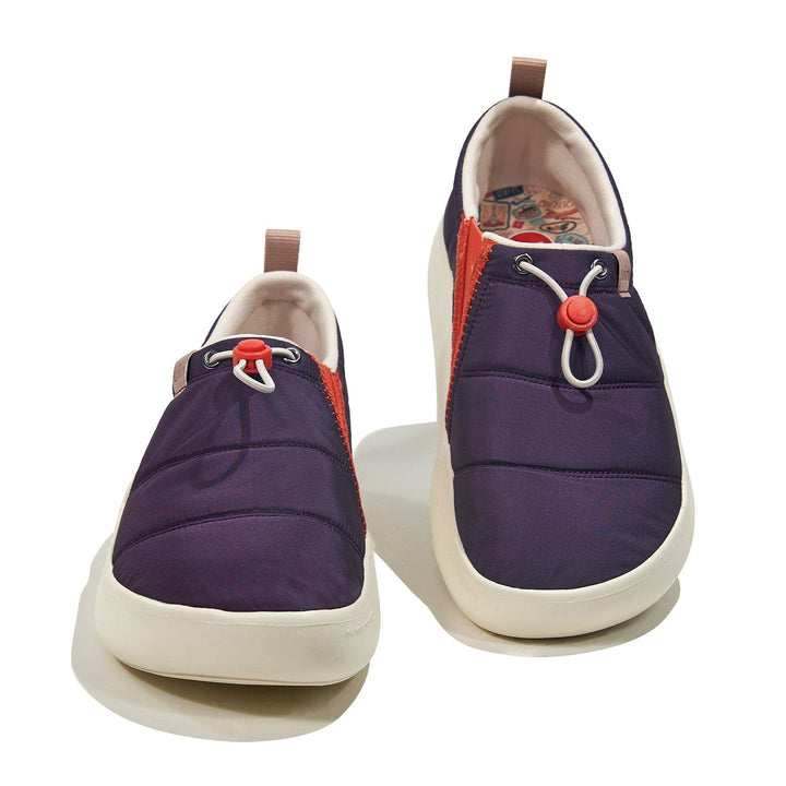 UIN Footwear Women Mulberry Purple Toledo X Women Canvas loafers