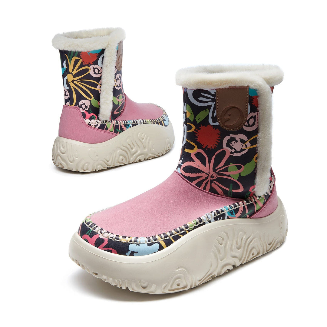 UIN Footwear Women My Little Garden Vigo VI Women Canvas loafers