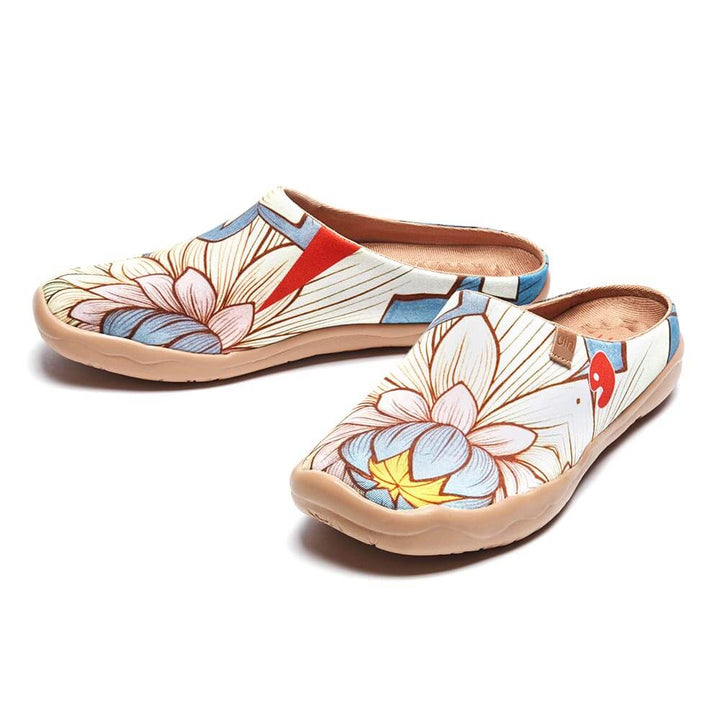 UIN Footwear Women Nelumbo Slipper-Canada Local Delivery Canvas loafers