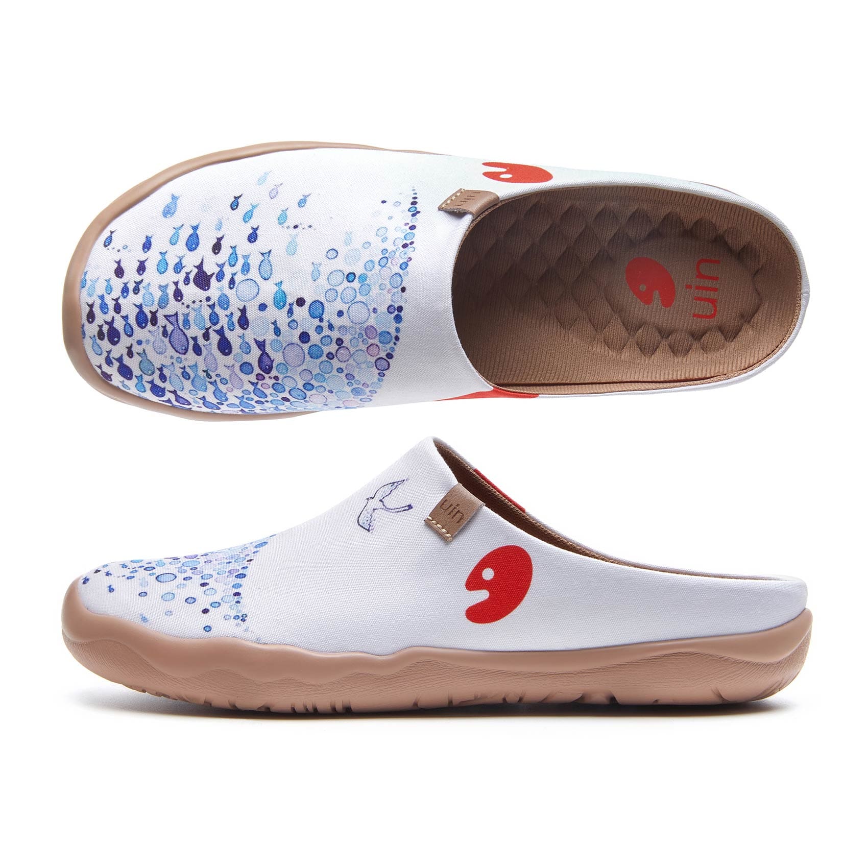 UIN Women's Slipper Fashion Canvas Comfort Travel Art Painted
