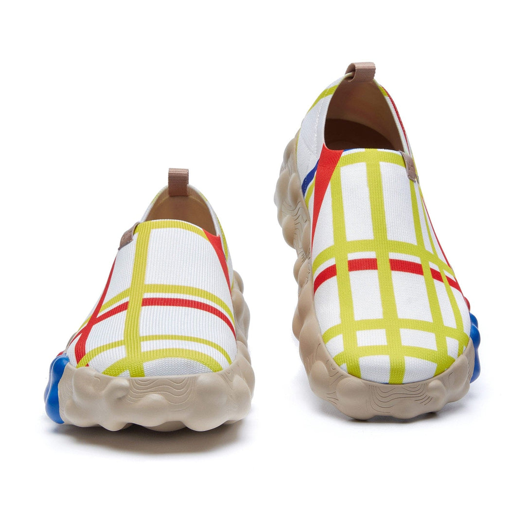 UIN Footwear Women Piet Mondrian New York City 1 Toledo VI Women Canvas loafers