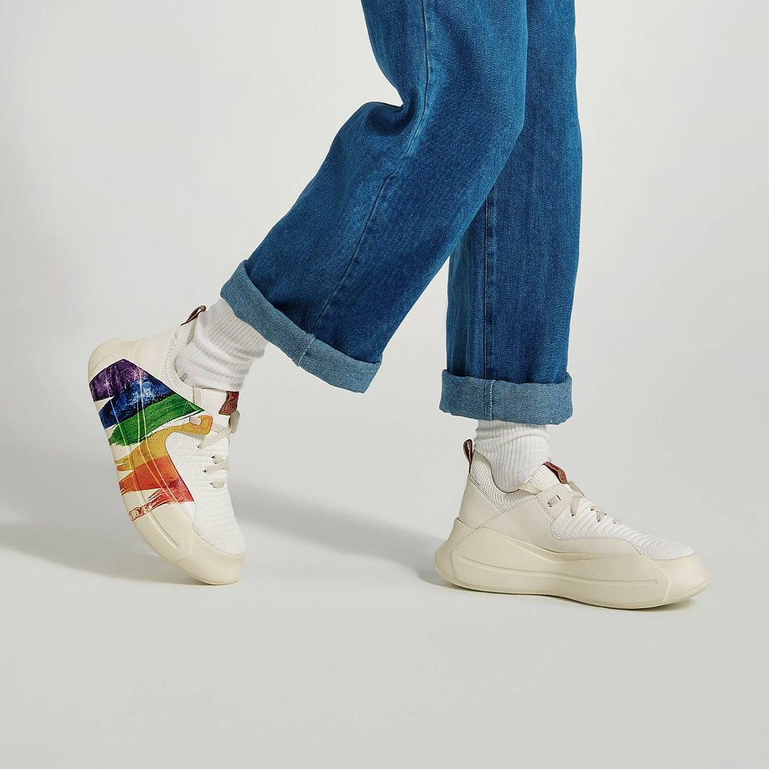 UIN Footwear Women Rainbow Crush Santander II Women Canvas loafers