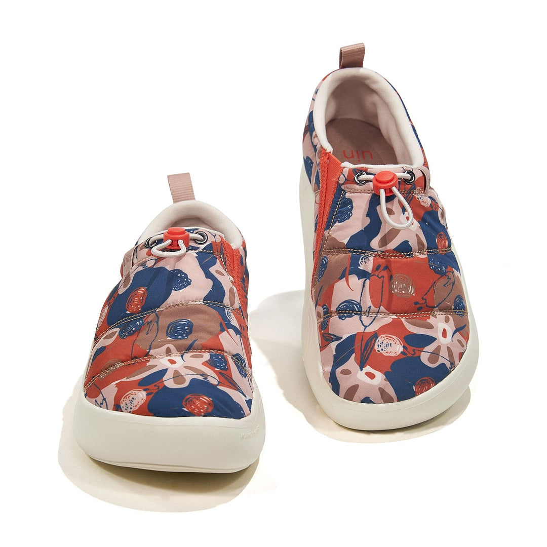 UIN Footwear Women Romantic Flower Field Toledo X Women Canvas loafers