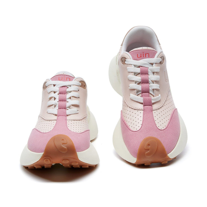 UIN Footwear Women Rose Pink  Lleida I Women Canvas loafers