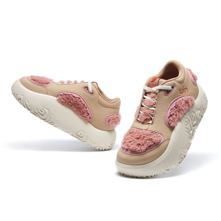 UIN Footwear Women Rose Pink Vigo V Women Canvas loafers