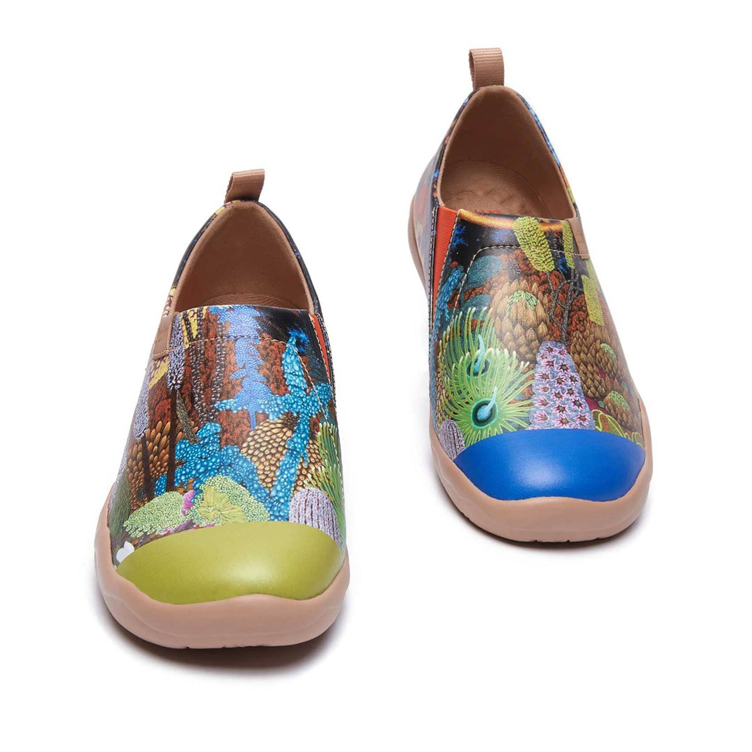 UIN Footwear Women Sea Life Toledo I Women-US Local Delivery Canvas loafers