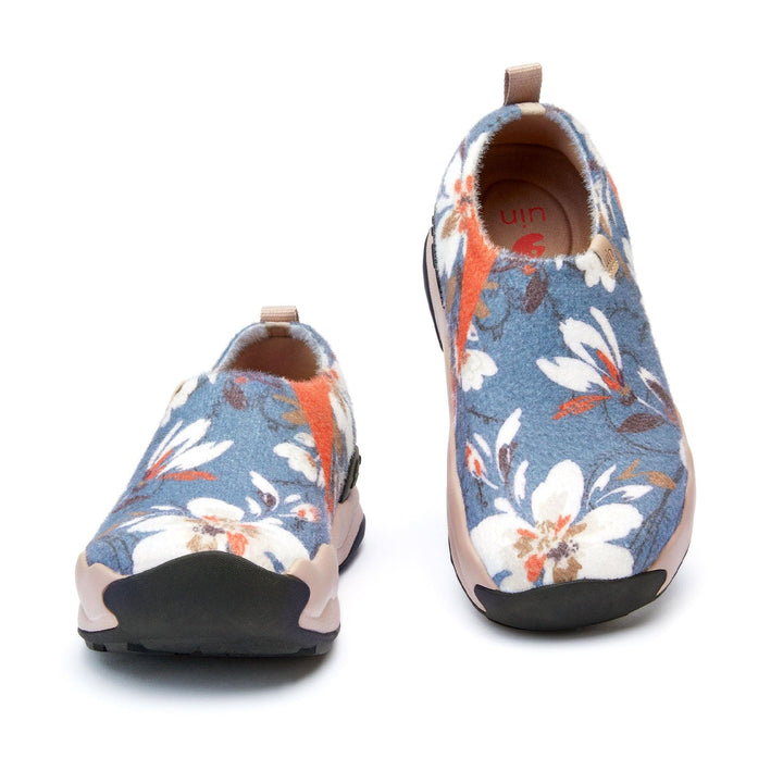 UIN Footwear Women Tranquil Flowers Toledo XI Women Canvas loafers