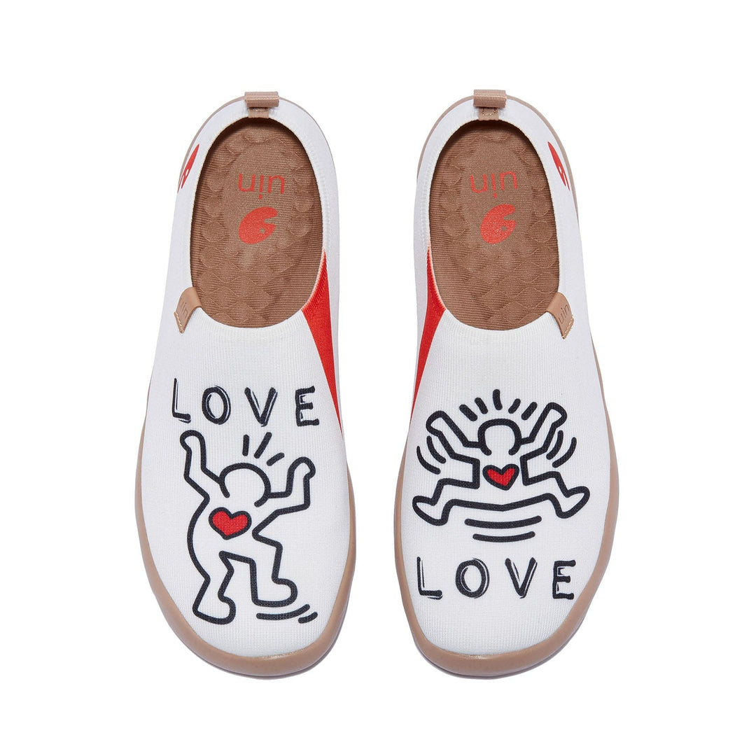 UIN Footwear Women True Love Toledo I Women-US Local Delivery Canvas loafers