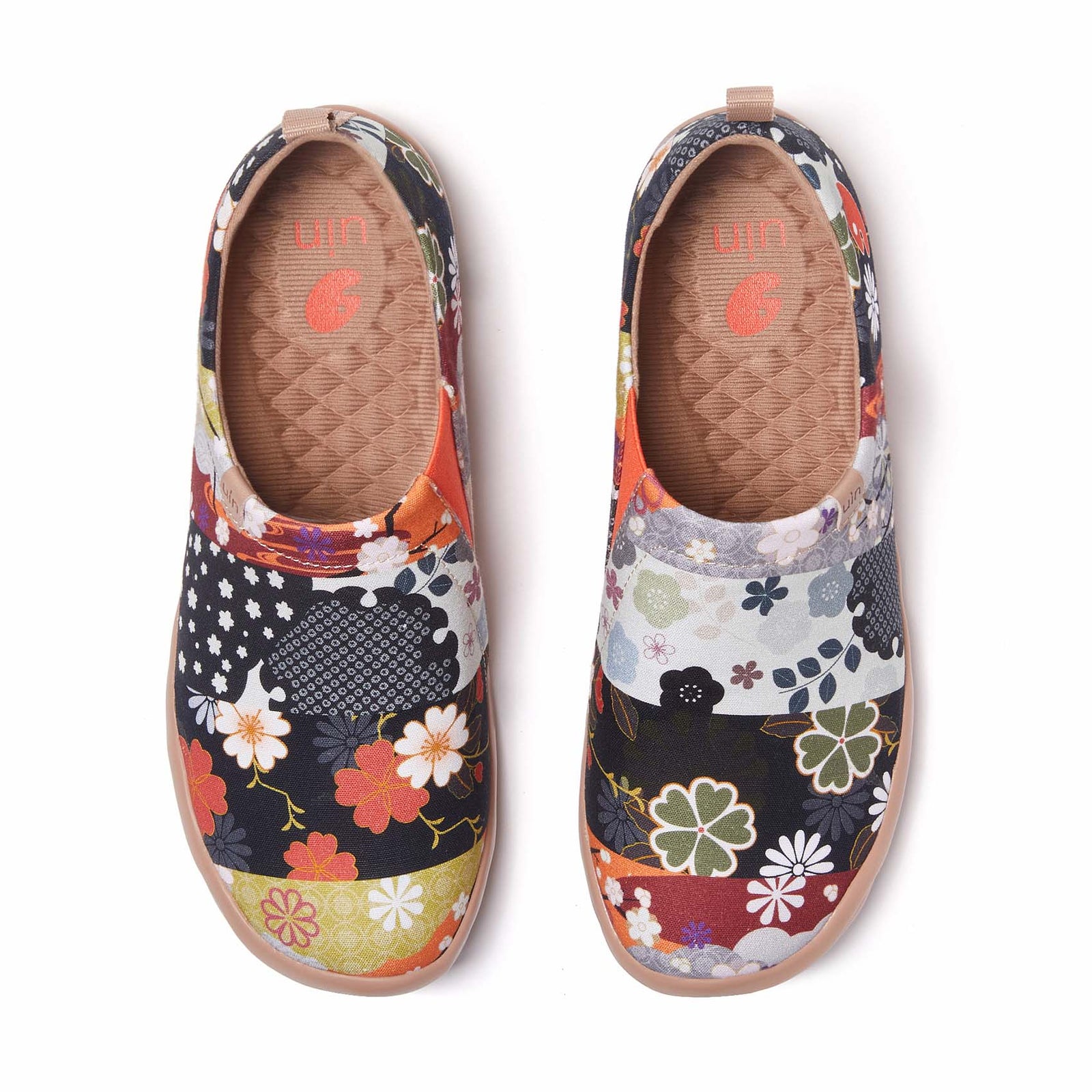 Blossom Collection Art Painted Travel Shoes | UIN FOOTWEAR