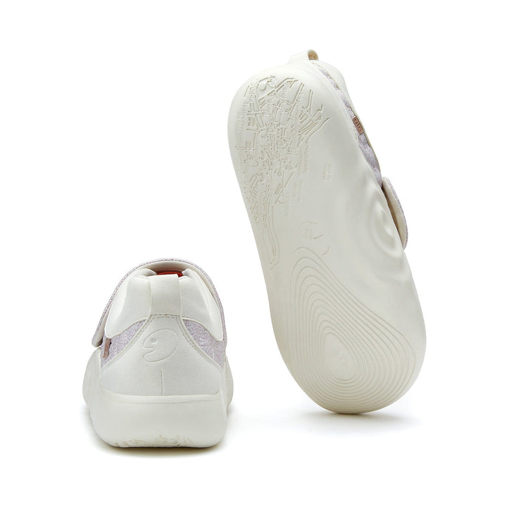 UIN Footwear Women Vanilla White Mahon VIII Women Canvas loafers