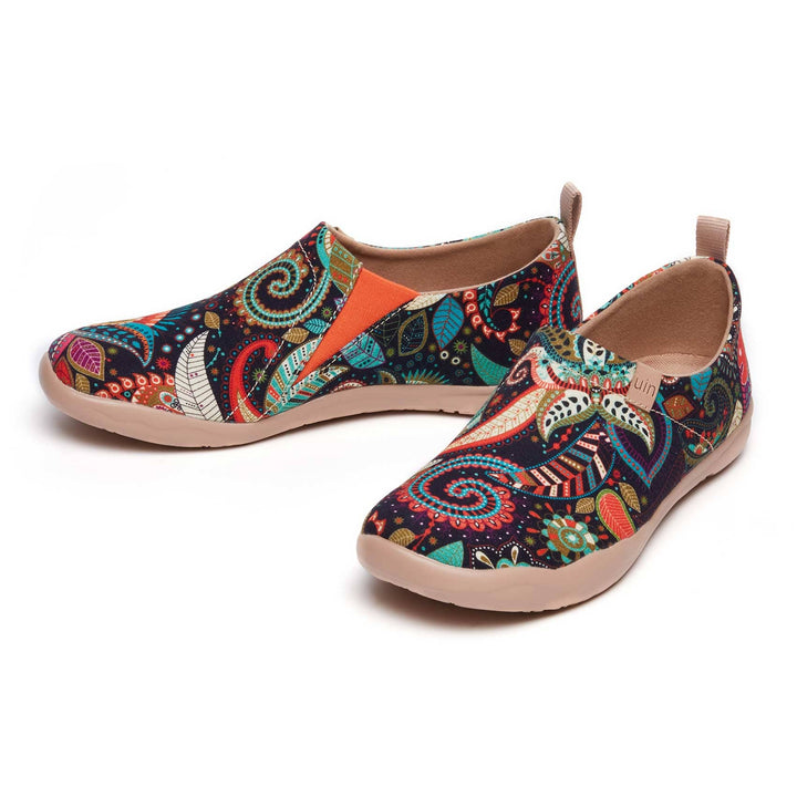 UIN Footwear Women Wonder Mandala Toledo I Women-Canada Local Delivery Canvas loafers