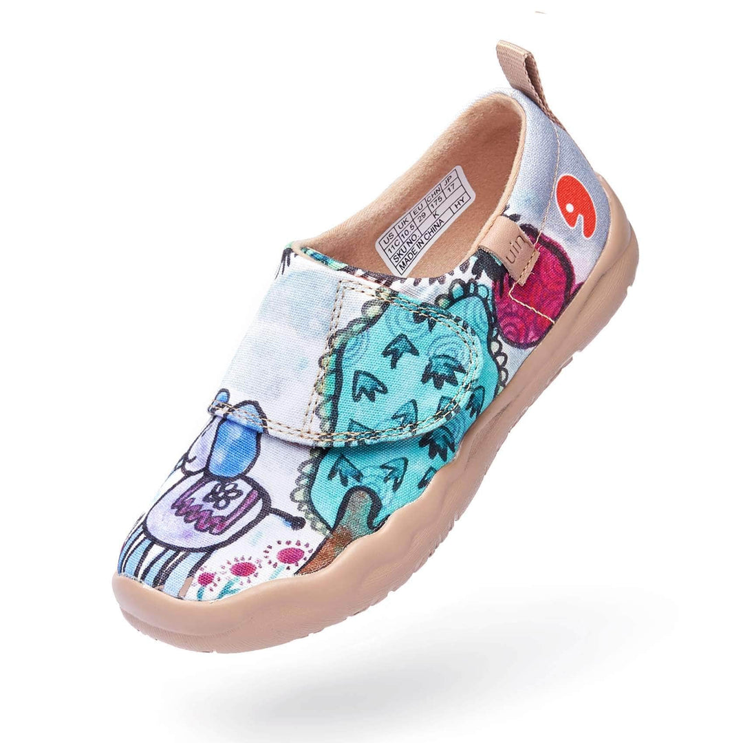 UIN Footwear Kid Animal Assembly Kid Canvas loafers