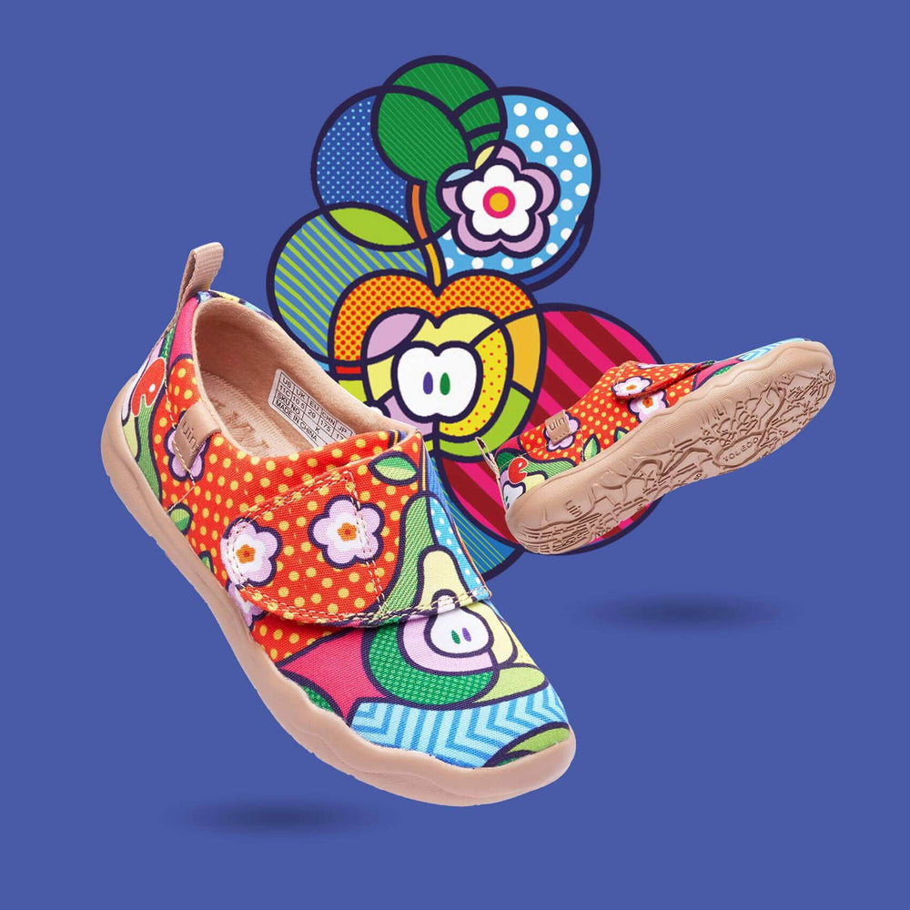 UIN Footwear Kid Apple Pear Kid Canvas loafers