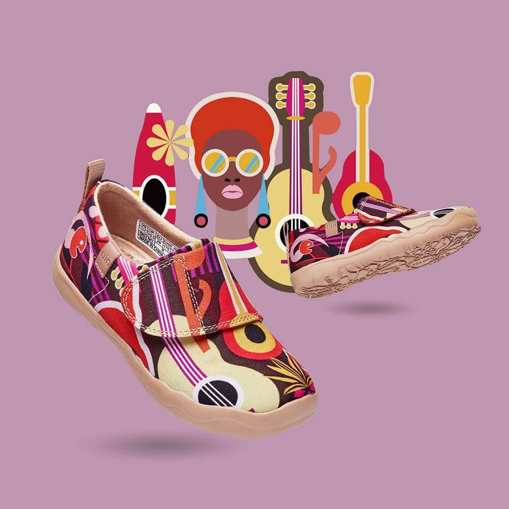UIN Footwear Kid Cuban Musician Kid Canvas loafers