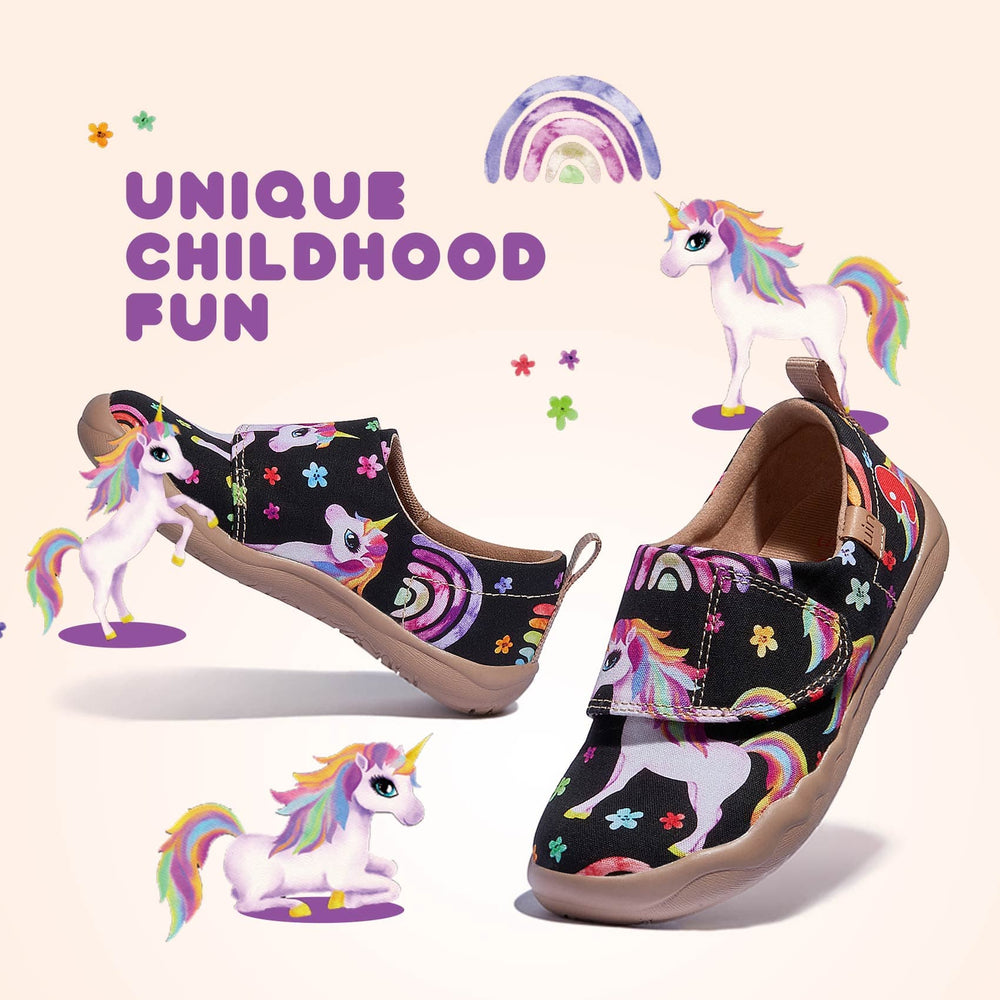 UIN Footwear Kid Dreamy Unicorns Toledo I Kid Canvas loafers