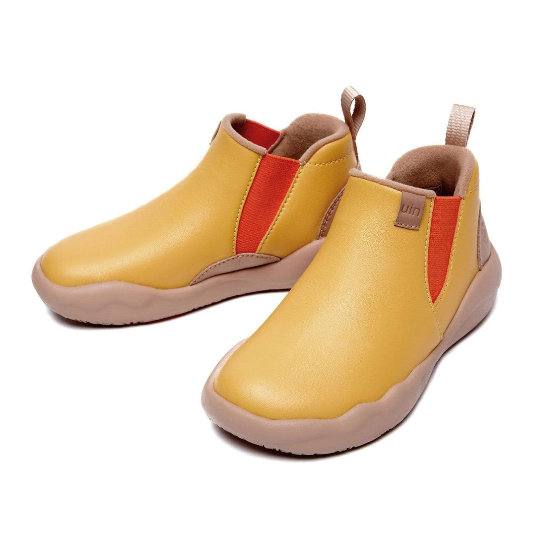 UIN Footwear Kid Goldenrod Granada Kid Canvas loafers