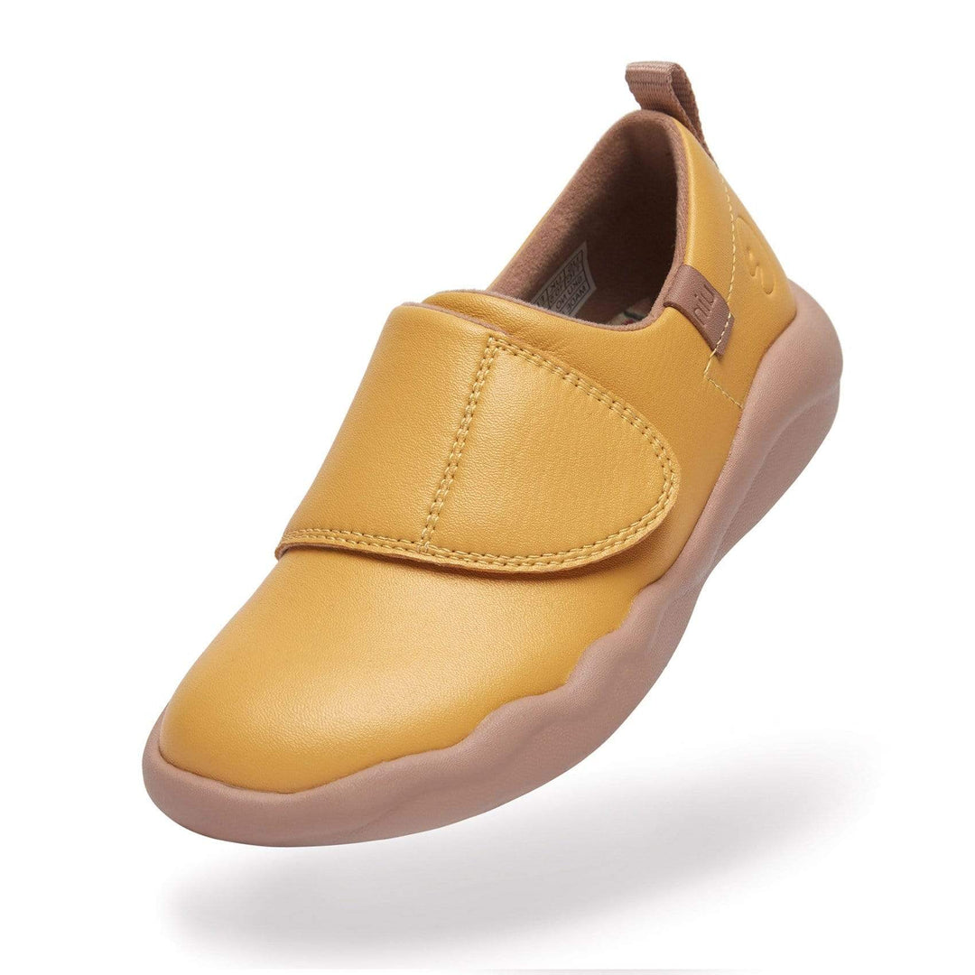 UIN Footwear Kid Honey Orange Toledo II Kid Canvas loafers