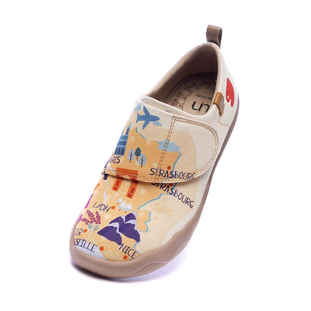 UIN Footwear Kid L’HEXAGONE Kid Canvas loafers